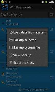 Wifi Password Recovery [ROOT] screenshot 2