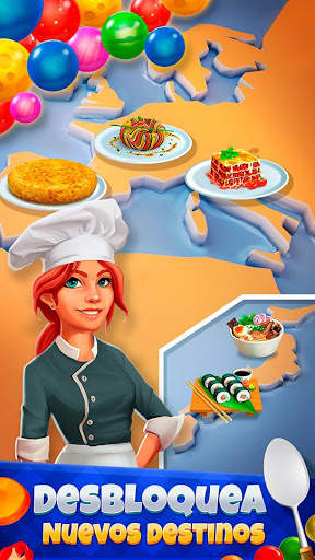Bubble Chef: Juegos de bolas, burbujas y cocina screenshot 4