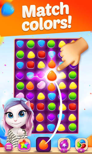 Talking Angela Color Splash screenshot 1