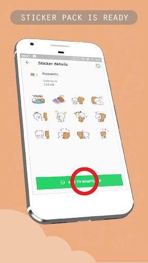 Valentine Love stickers for WhatsApp Messenger screenshot 4