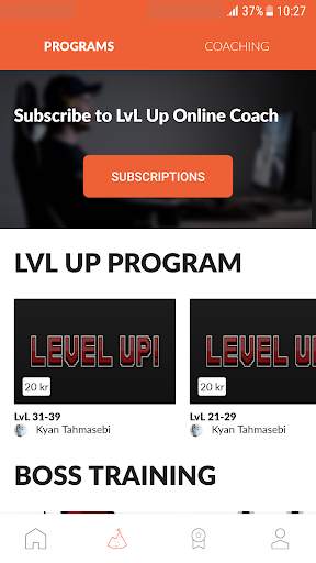 LVL UP E-sport Exercise screenshot 3