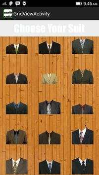 Men Suits Photo Edit screenshot 1