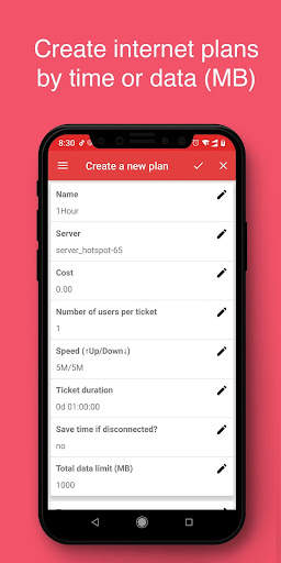 MikroTicket - sell your WiFi screenshot 3