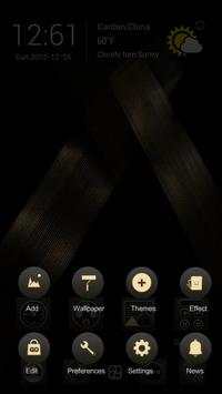 Golden Tornado Go Launcher Theme screenshot 4