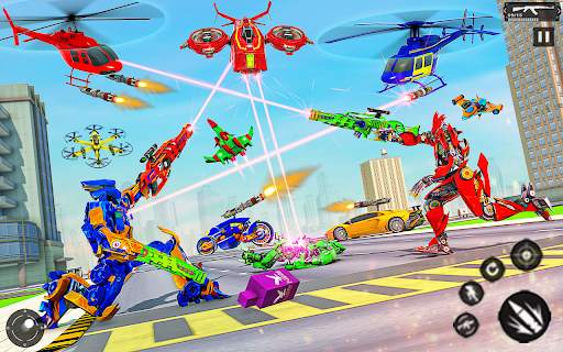 Multi Robot Car Transform Game screenshot 6