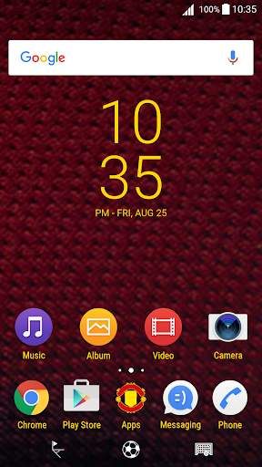 MU theme for XPERIA screenshot 1
