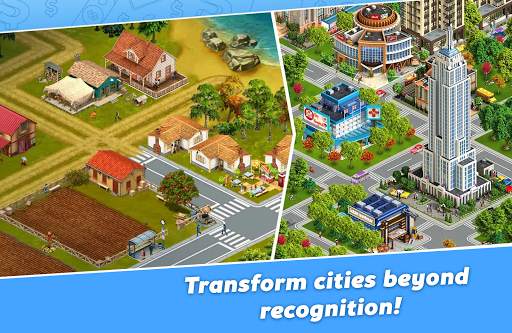 Golden Hills: City Build Sim screenshot 3