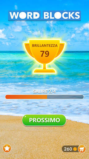 Word Blocks Puzzle - Giochi di parole screenshot 5