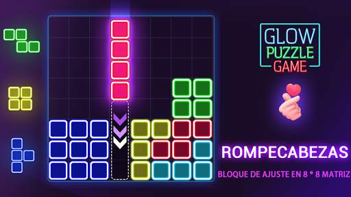 Glow Block Puzzle screenshot 1