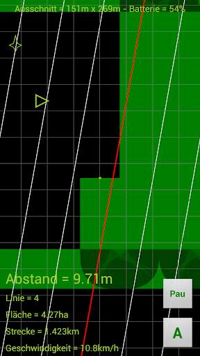 GPS Parallelfahrhilfe screenshot 1