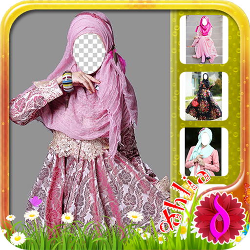Hijab Party Photo Camera icon
