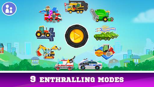 Kids Cars Games build a truck screenshot 15