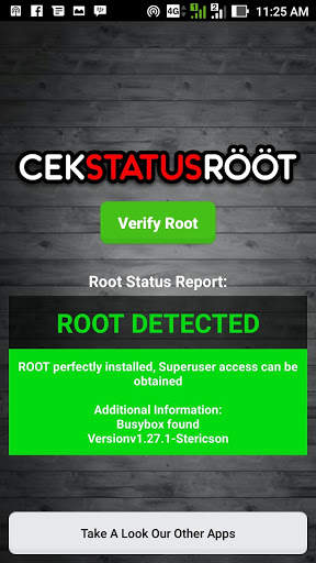 Verify Root State screenshot 2