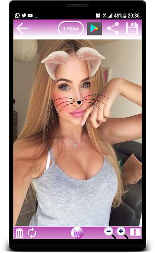Snap Face Photo Editor Snap Filter Effect screenshot 3