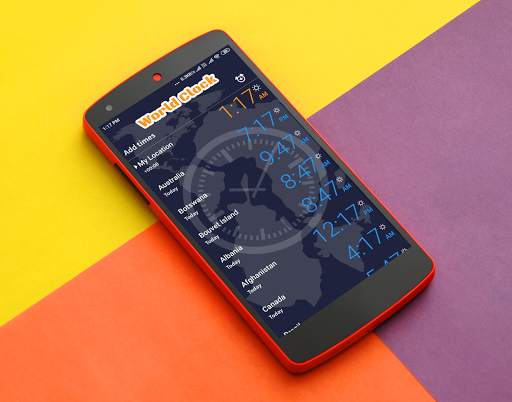 World Clock screenshot 1