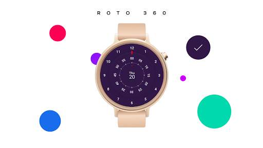 Roto 360 Watch Face for Android Wear OS screenshot 1