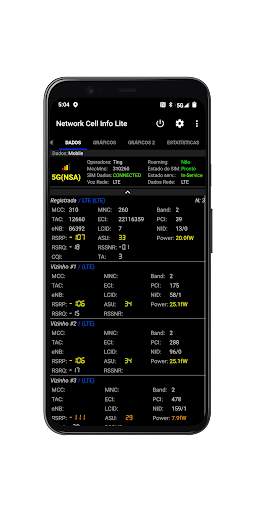 Network Cell Info Lite & Wifi screenshot 6