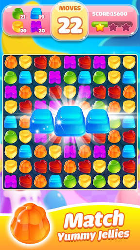 Jelly Jam Crush- Match 3 Games screenshot 1