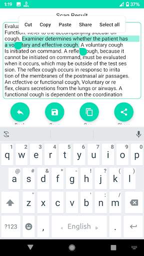 Text Scanner[OCR] - Live Scan, Modify Text and Use screenshot 3