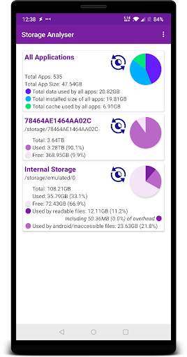 Storage Analyzer screenshot 1