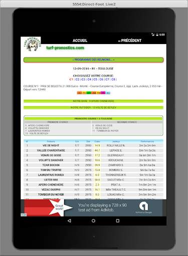 Turf pronostics & partants pmu screenshot 11
