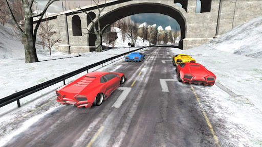 Car Racing Winter screenshot 12