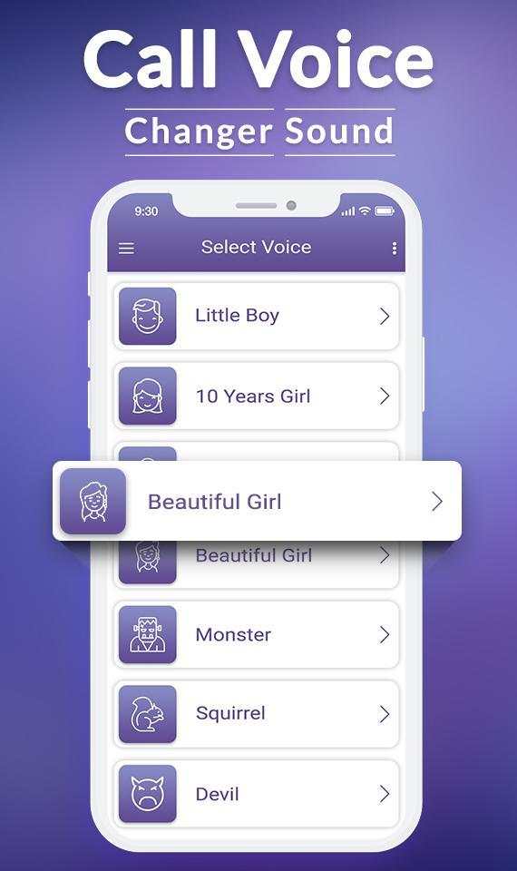 Voice Call Changer - Best Voice Changer App screenshot 2