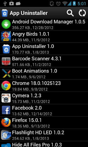 App Uninstaller screenshot 1