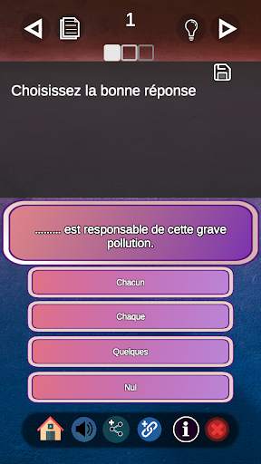Le français en Violet скриншот 3