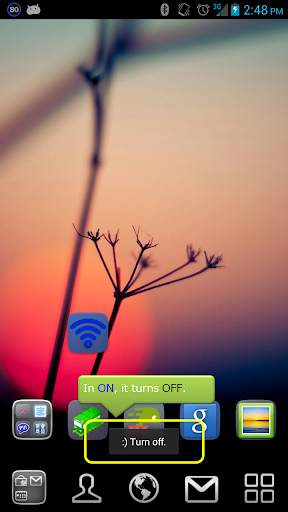 Bluetooth Tethering On Off screenshot 3