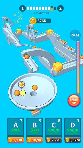 Balls Rollerz Idle 3D Puzzle screenshot 1
