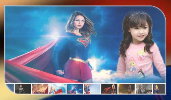 SuperGirl Photo frame screenshot 6
