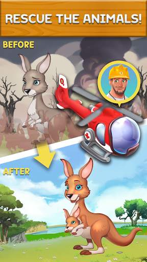 Puzzle Fruits: Rescue Wild screenshot 3