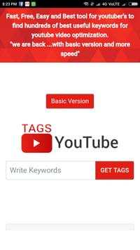 Youtube Keywords screenshot 3