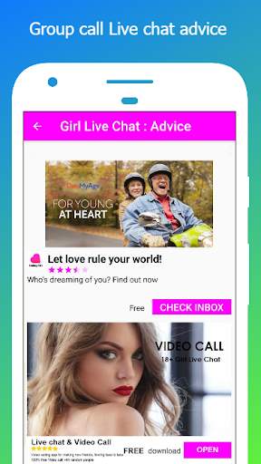 Video call advice live chat-Girl Random Live Talk screenshot 5