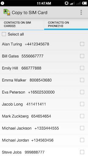 Copy to SIM Card(Ads Free) screenshot 2