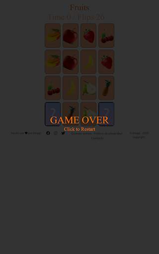Memory Game - Fruits screenshot 12