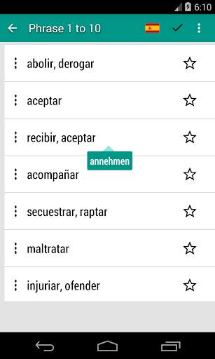 Verbos alemanes comunes - Aprender alemán screenshot 6
