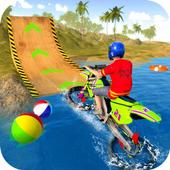 Water Surfer Motorbike Stunts أيقونة