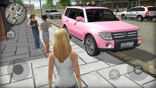 Offroad Pajero Car Simulator स्क्रीनशॉट 2