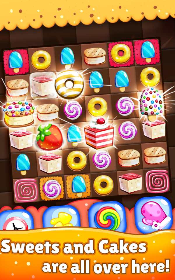 Candy Smack - Sweet Match 3 Crush Puzzle Game screenshot 2
