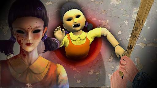 scary squid granny horror game скриншот 1