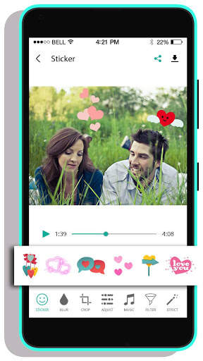 GirlFriend Video Maker With Music screenshot 1