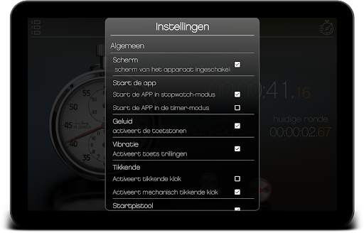 Klassieke Stopwatch (Lite) screenshot 16