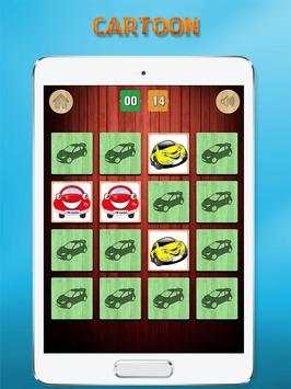 Car memory games pictures for kids and adults screenshot 6