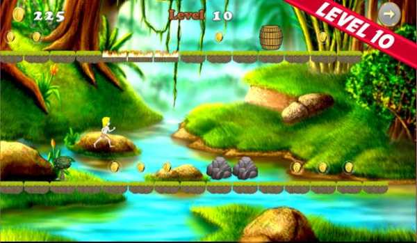 jungle Tarzan Run Game screenshot 3