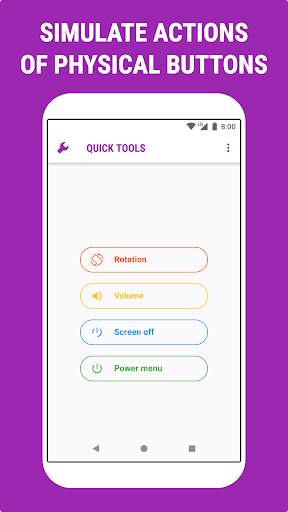 Quick Tools (formerly Screen Rotation Lock) screenshot 1