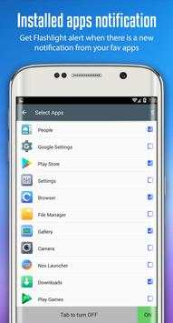 Flashlight Alert : Call & Sms Notification screenshot 5