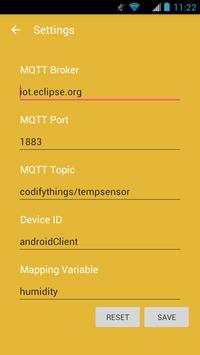 Humidity Sensor (IoT App) screenshot 3