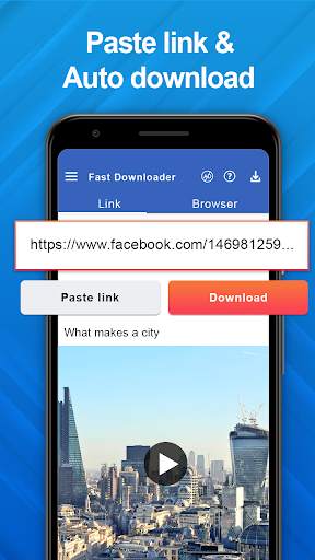 Video downloader For Facebook :Fast Video Download screenshot 2